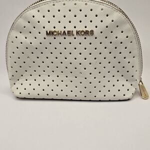Michael Kors White Perforated Women's Bag